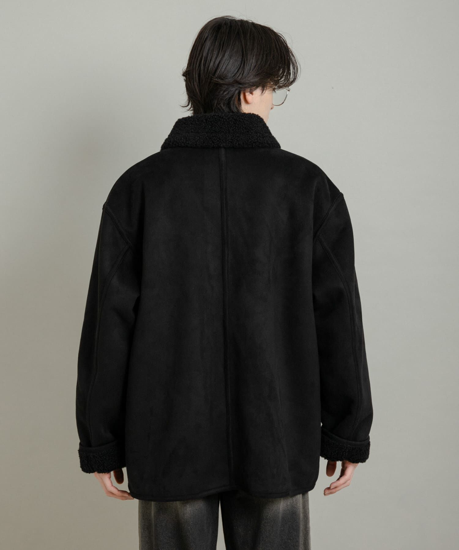 SENSE OF PLACE by URBAN RESEARCH「アソートボアブルゾン」|ブルゾン・スタジャン|