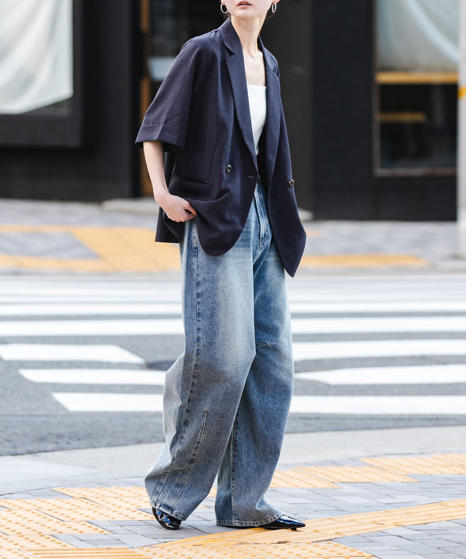 SENSE OF PLACE by URBAN RESEARCH「カーブデニム」|デニム|