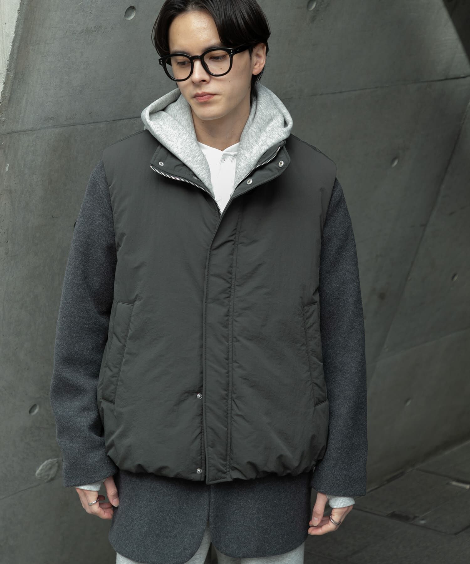 SENSE OF PLACE by URBAN RESEARCH「ナイロンユーティリティーベスト」|ダウンベスト・ベスト|