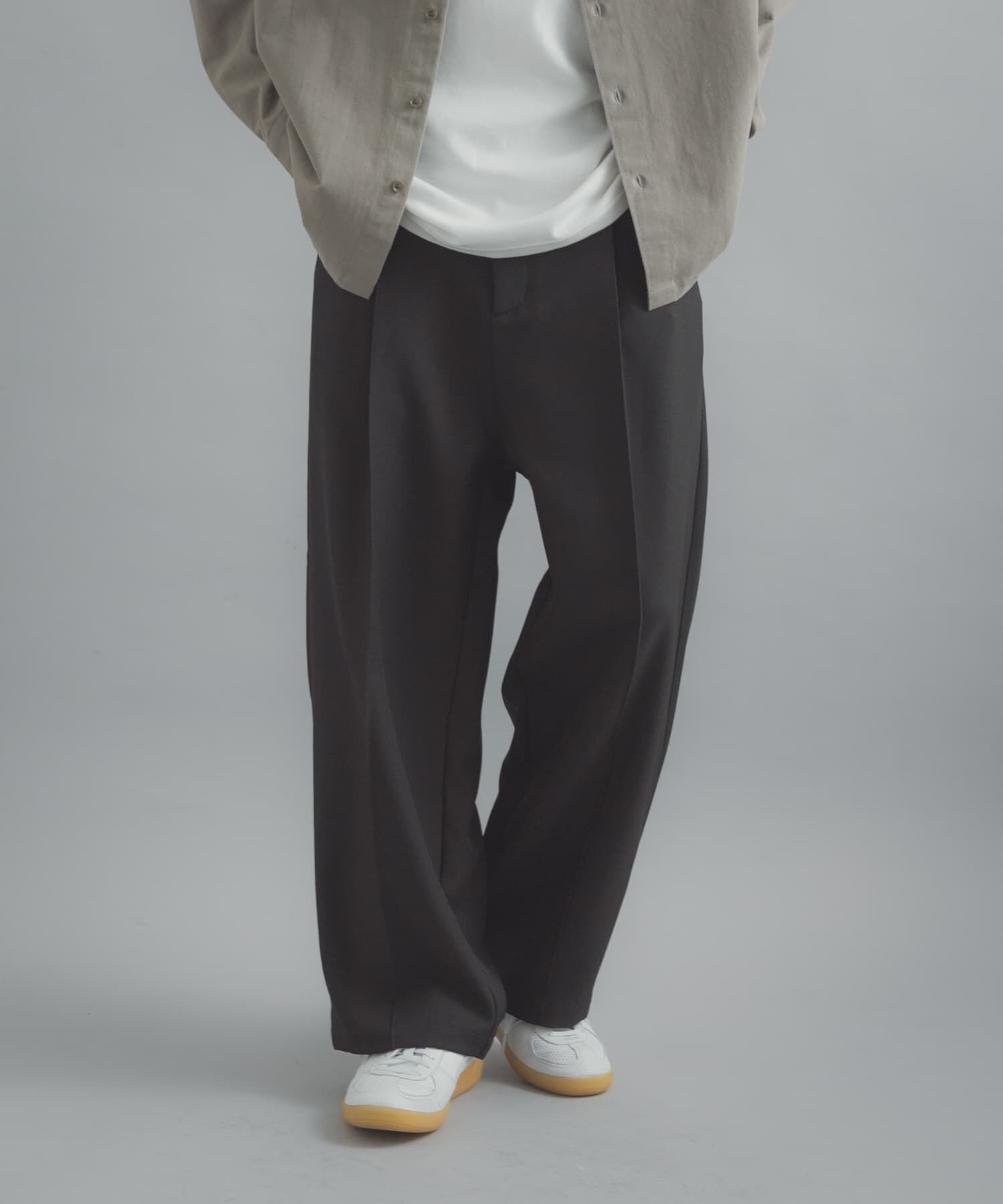 SENSE OF PLACE by URBAN RESEARCH「『撥水/防花粉』SKINProofタックワイドパンツ」|その他|