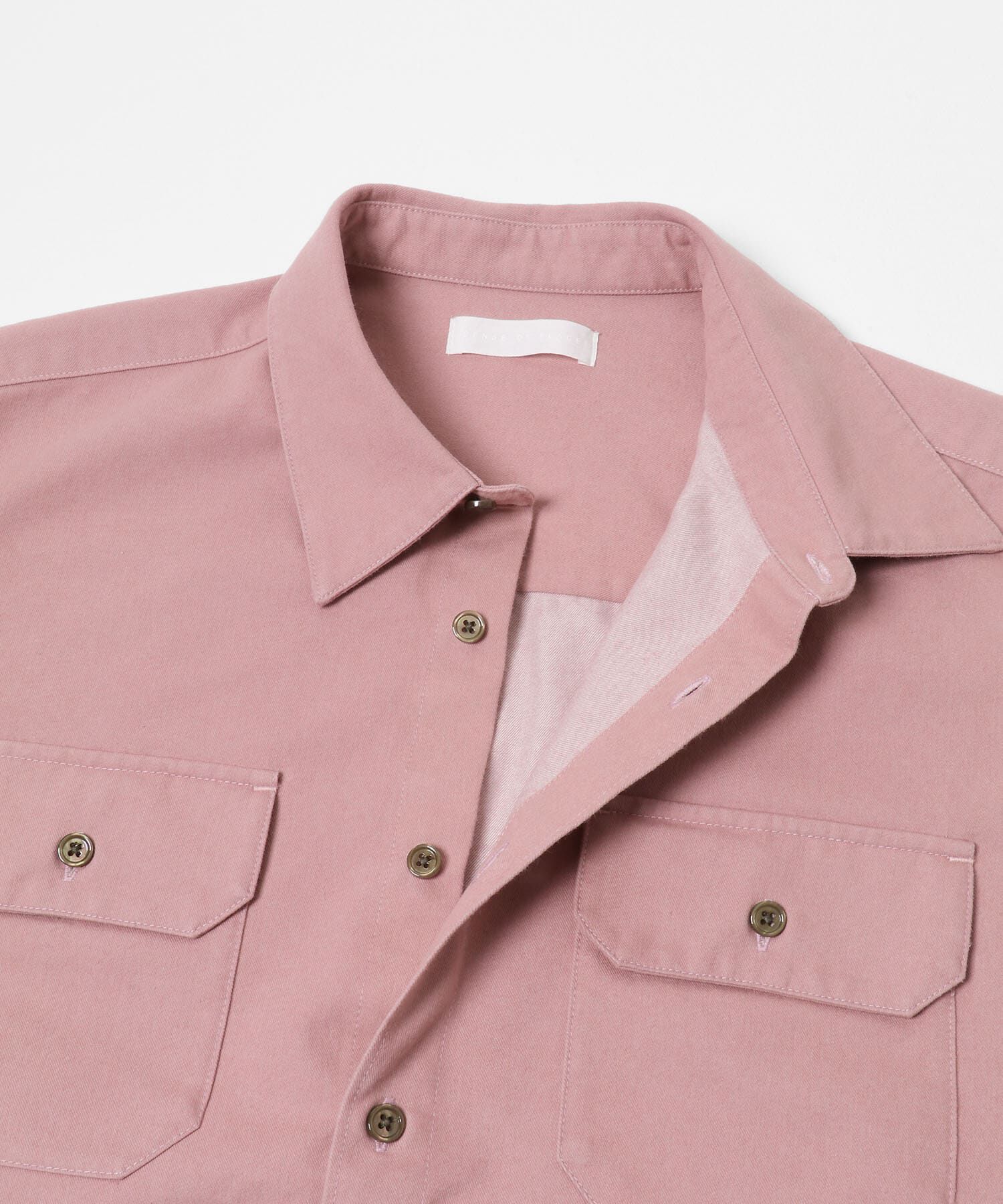 SENSE OF PLACE by URBAN RESEARCH「ダブルポケットカラーデニムシャツ」|シャツ・ブラウス|