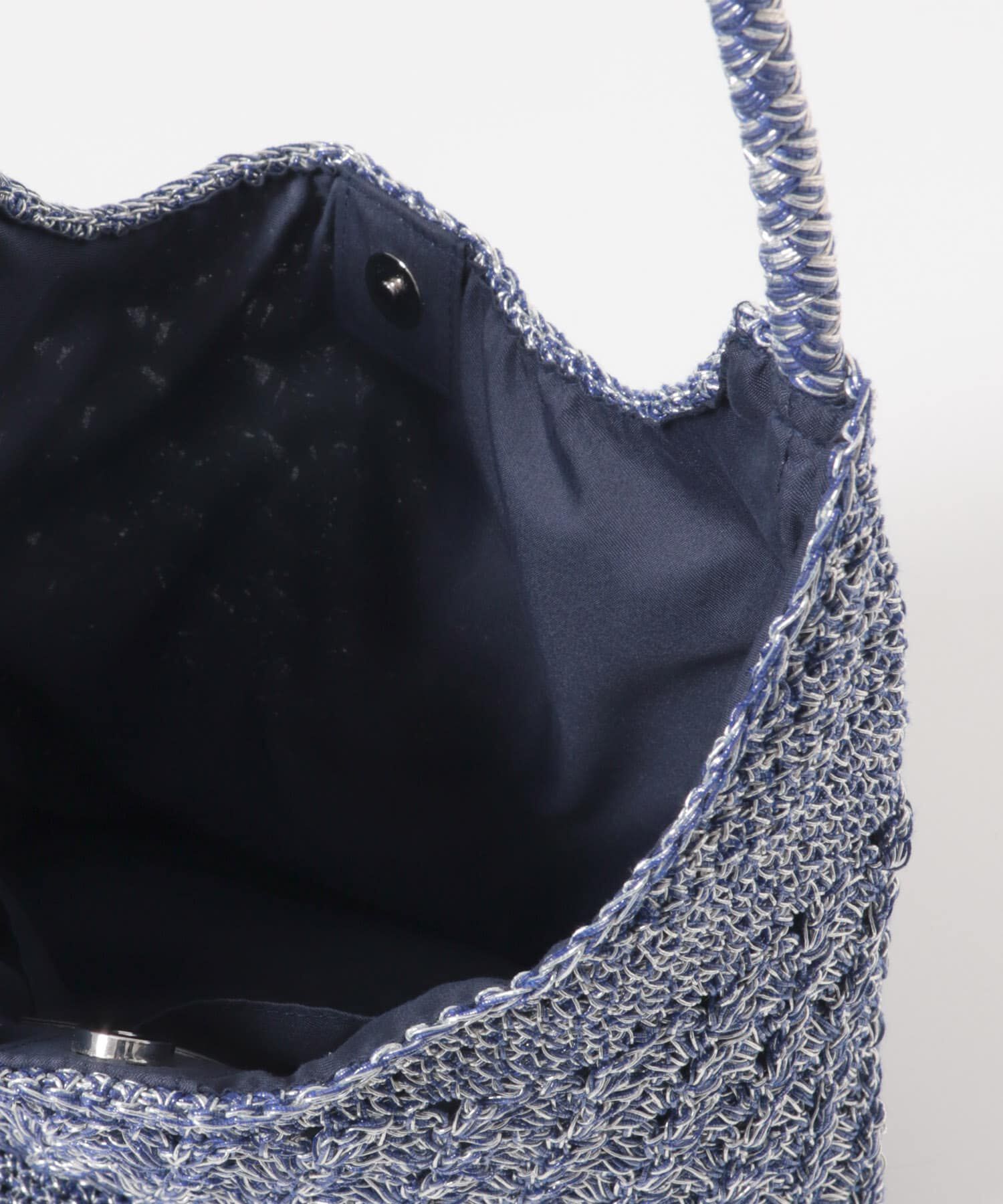 SENSE OF PLACE by URBAN RESEARCH「メタリックヤーンバッグ」|かごバッグ|