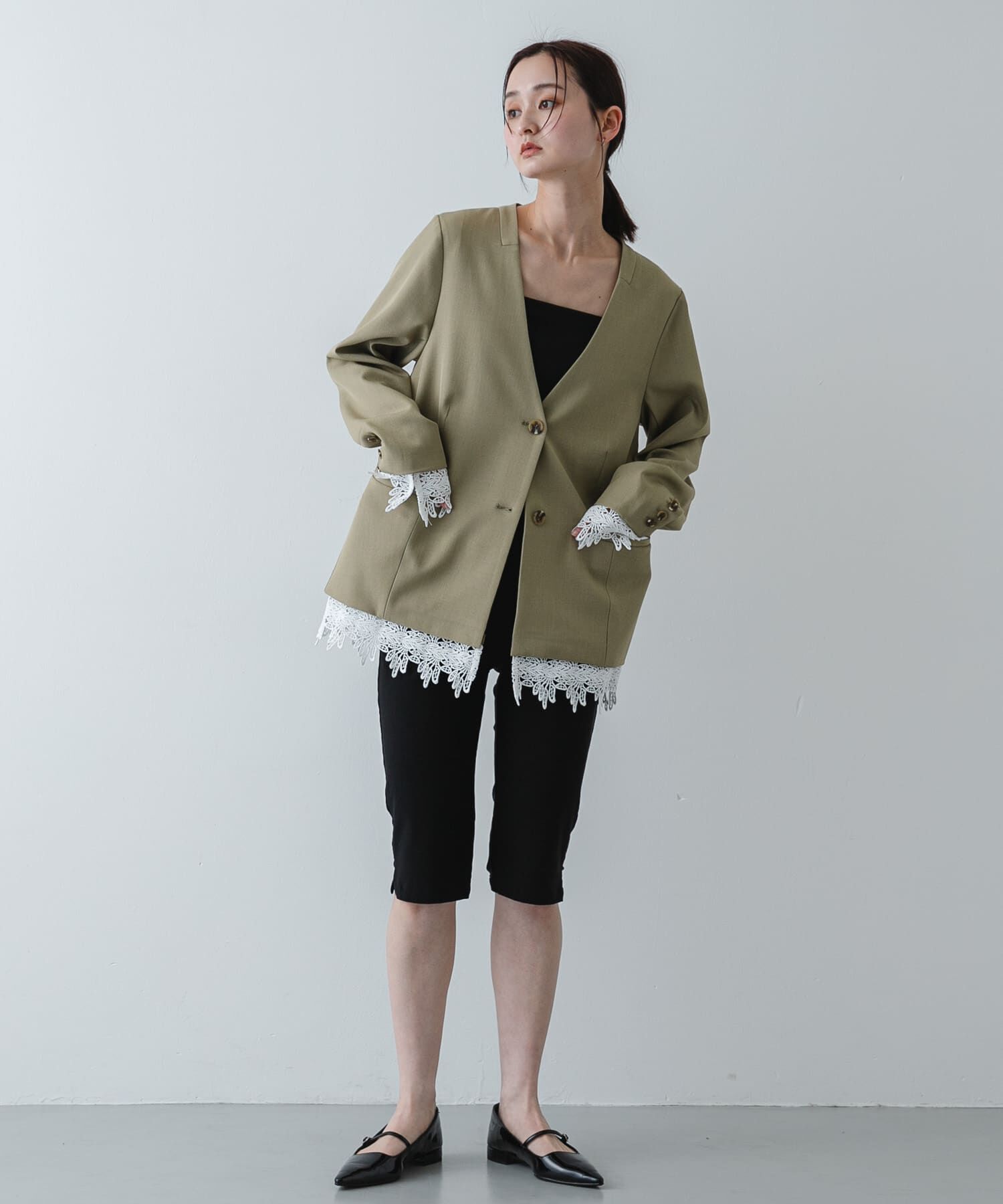 SENSE OF PLACE by URBAN RESEARCH「ストレッチカプリパンツ」|その他|