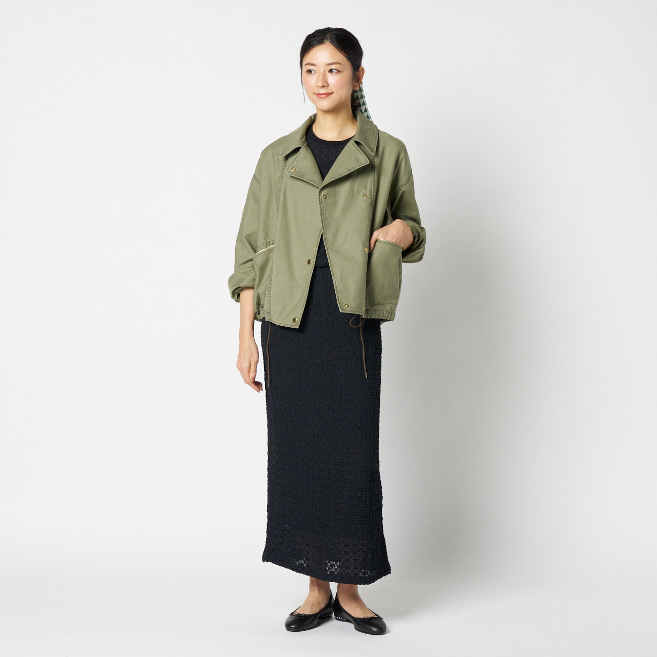 HELIOPOLE「HELIOPOLE MILITARY BLOUSON」|ブルゾン・スタジャン|