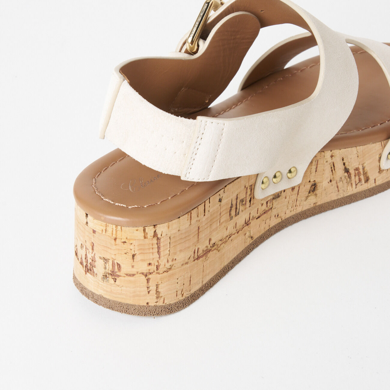  「Claire Charlotte SUEDE CORK SOLE SANDAL」|その他|