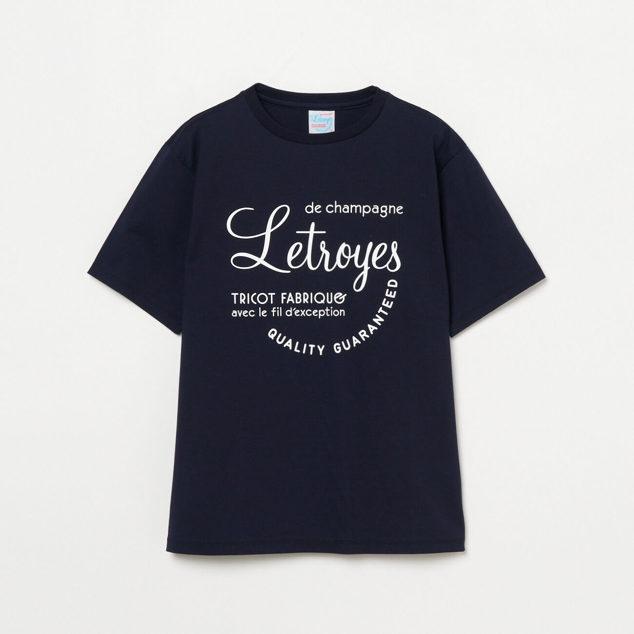  「Letroyes LOGO TEE」|Tシャツ・カットソー|ネイビー