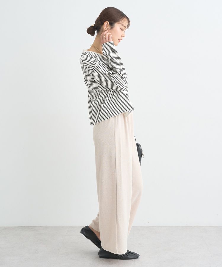 earth music&ecology「SET2点リブアンサンブル」|カーディガン|