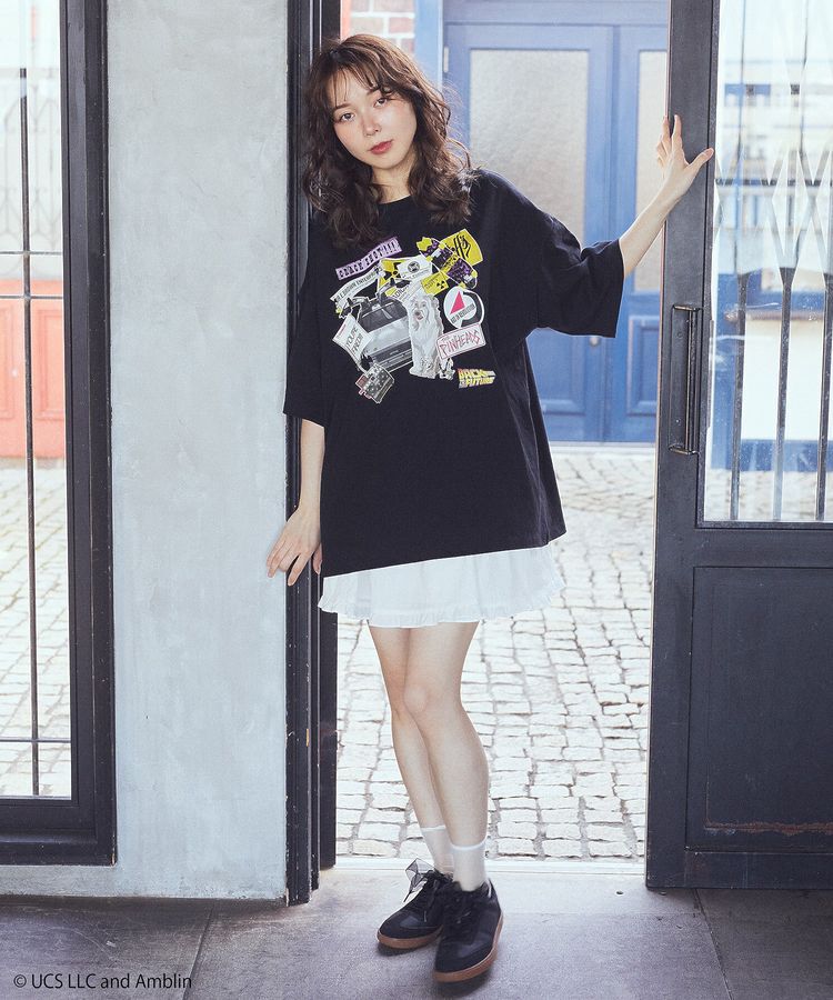 earth music&ecology「Back to the Future/emae bigT」|Tシャツ・カットソー|