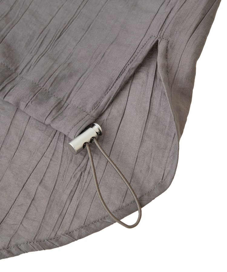 earth music&ecology「裾ドロストフレンチスリーブシャツ」|シャツ・ブラウス|