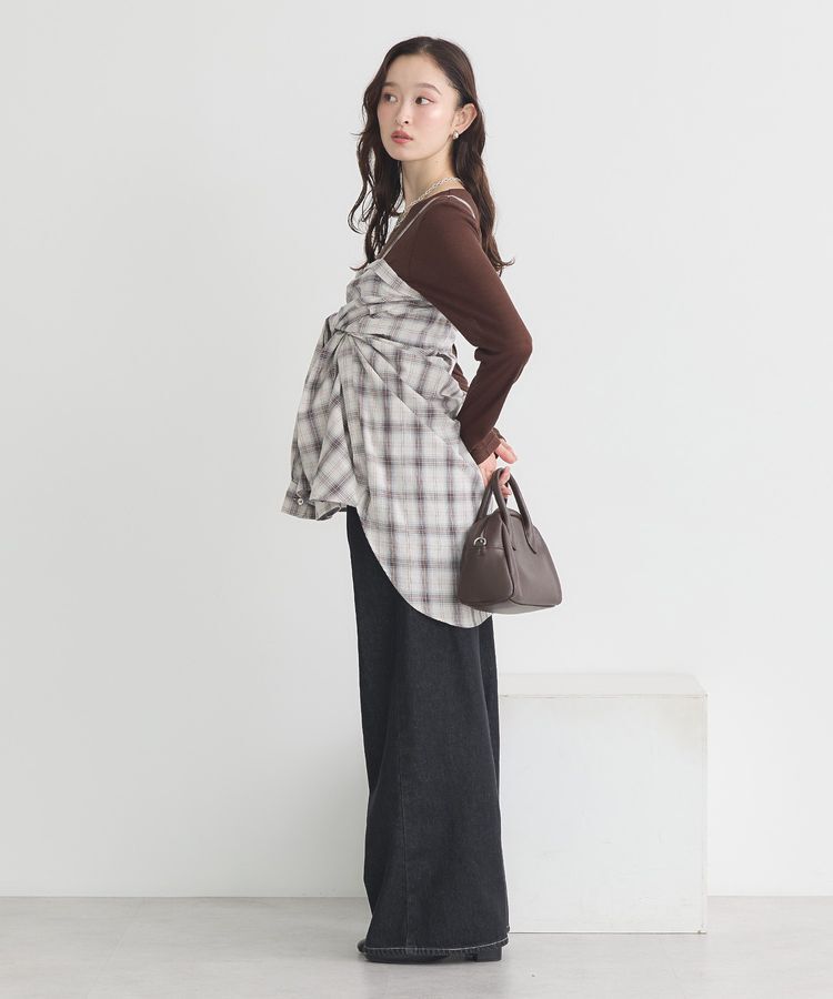 earth music&ecology「マルチウェイチェックシャツ」|シャツ・ブラウス|