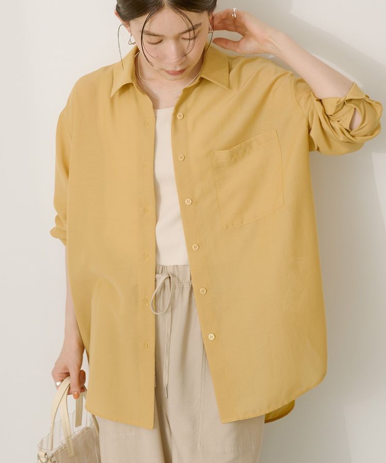 AMERICAN HOLIC「シアーボイルオーバーシルエットシャツ」|シャツ・ブラウス|