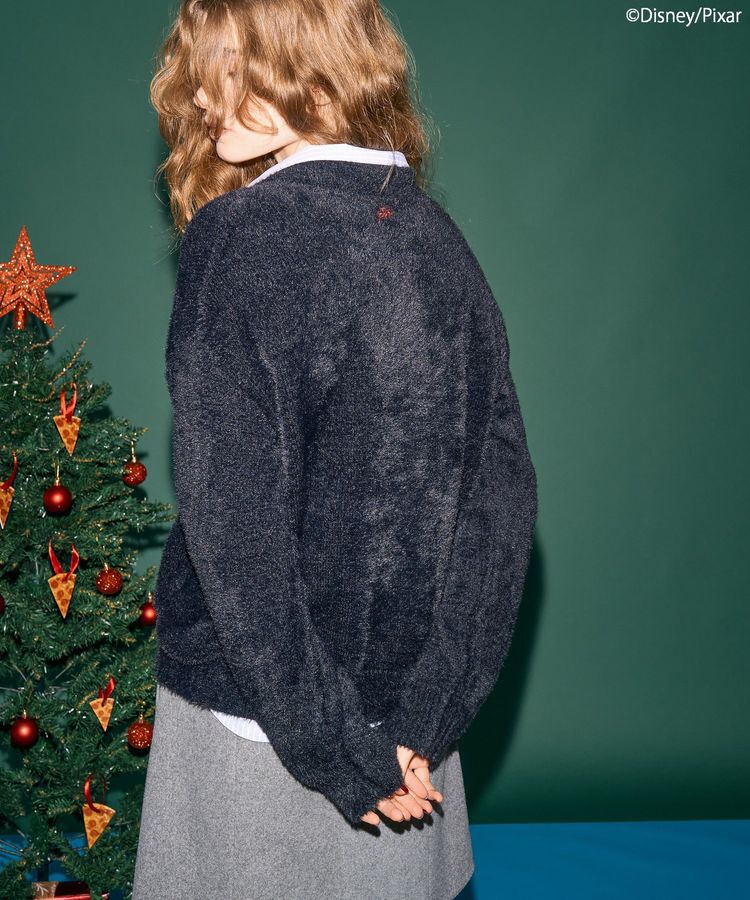 AMERICAN HOLIC「【PIZZA PLANET】衿付きニットプルオーバー」|ニット・セーター|