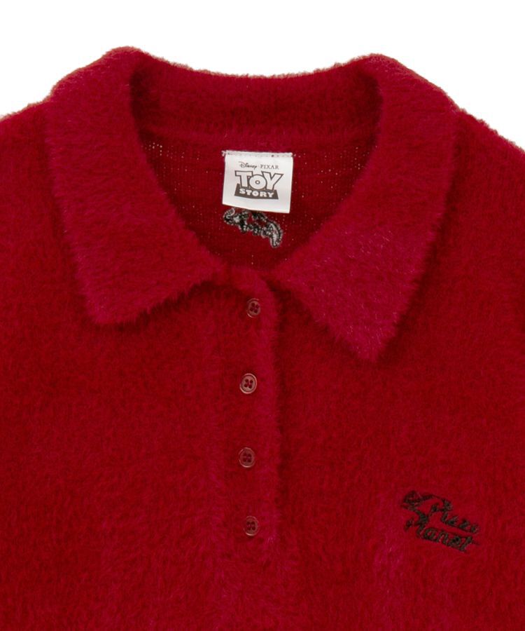 AMERICAN HOLIC「【PIZZA PLANET】衿付きニットプルオーバー」|ニット・セーター|