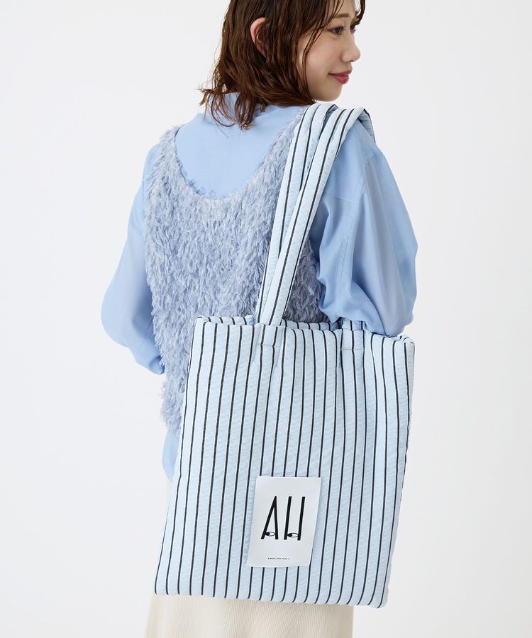 AMERICAN HOLIC「パテッドホリホリトートバッグ」|トートバッグ|Blue