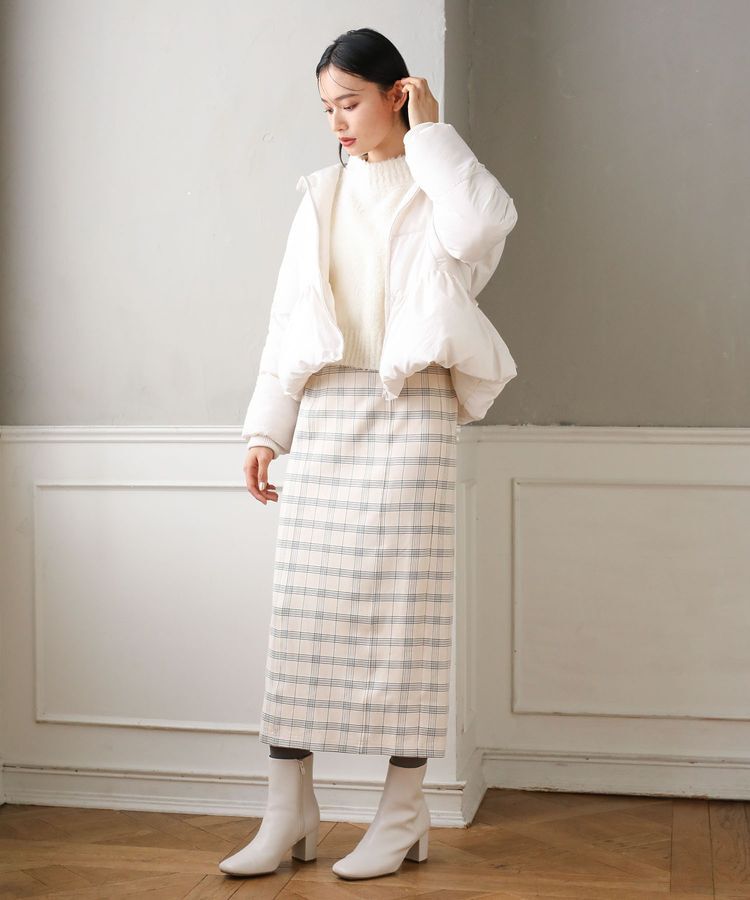 Green Parks「・Petit Fleur ブークレワイドニット」|ニット・セーター|