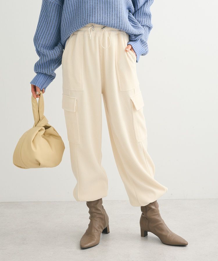 Green Parks「・ELENCARE DUE コーデュロイカーゴパンツ」|その他|Ivory