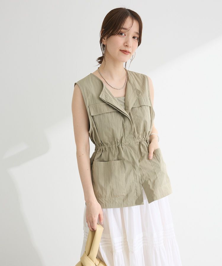 Green Parks「ミリタリーベスト」|ベスト・ジレ|