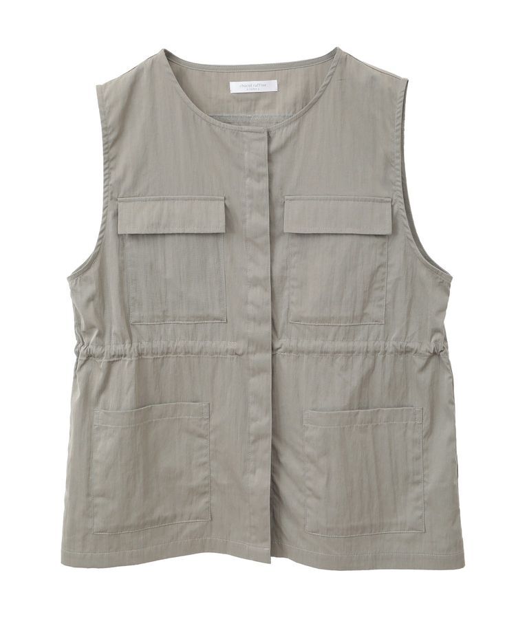 Green Parks「ミリタリーベスト」|ベスト・ジレ|