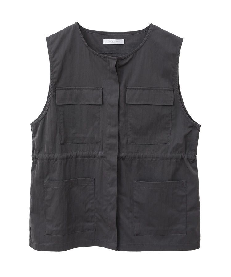 Green Parks「ミリタリーベスト」|ベスト・ジレ|