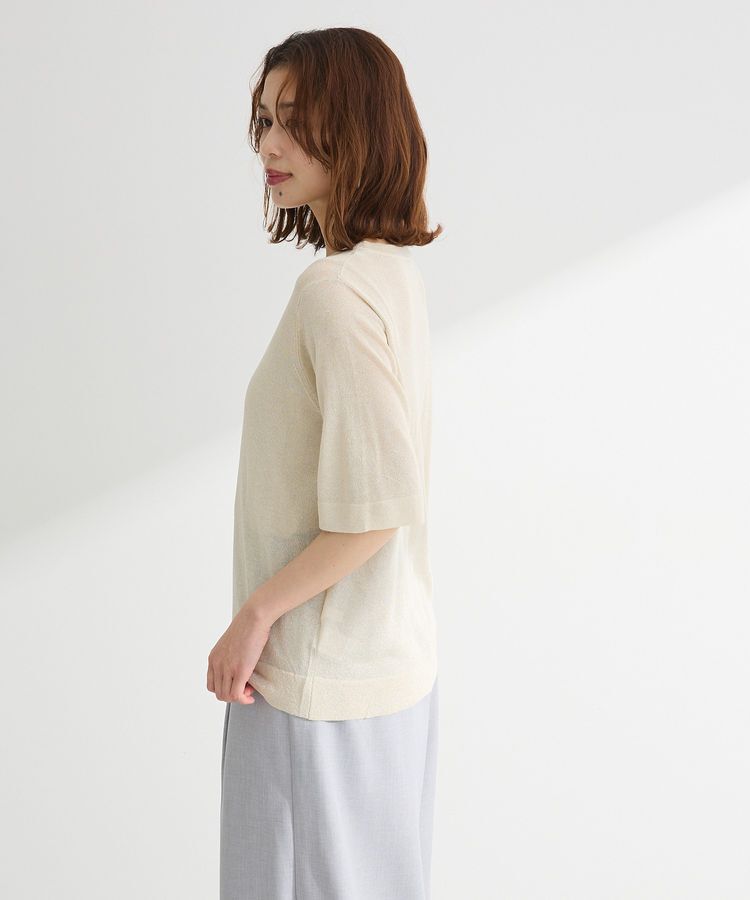 Green Parks「・Petit Fleur ラメシアーニット」|Tシャツ・カットソー|