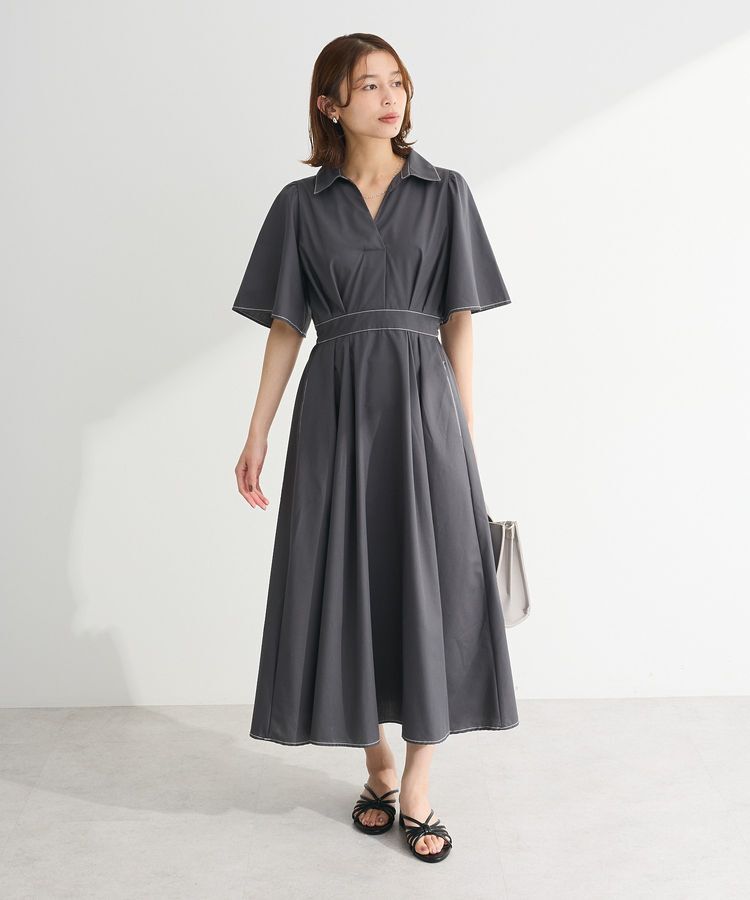 Green Parks「・ELENCARE DUE スキッパーワンピース」|ワンピース|