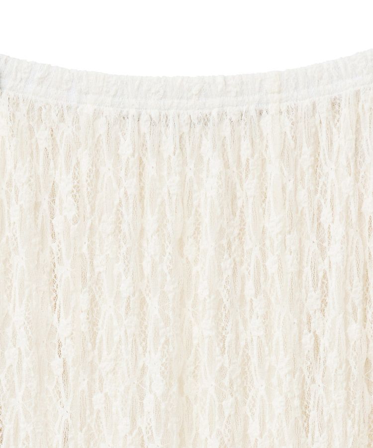 Green Parks「2WAYパネル切り替えレースフレアスカート」|フレア|