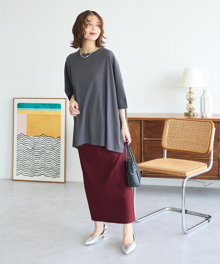 Green Parks「スラブカットチュニック」|チュニック|