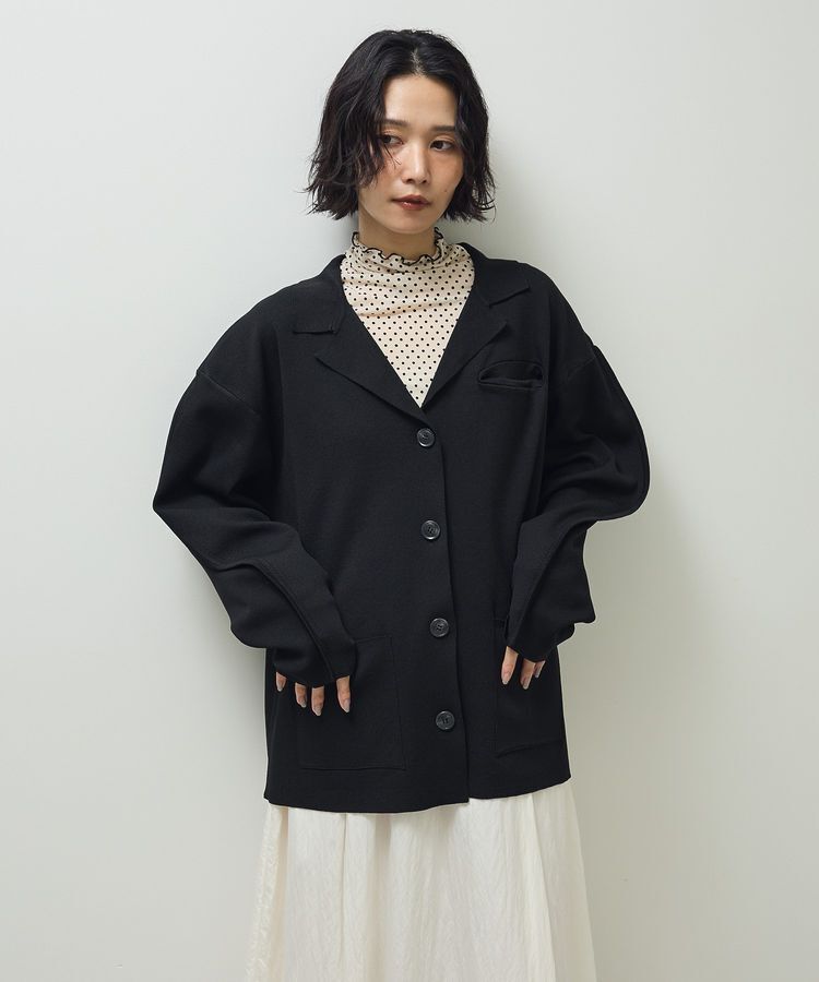 Green Parks「・ELENCARE DUE ニットシングルジャケット」|カーディガン|