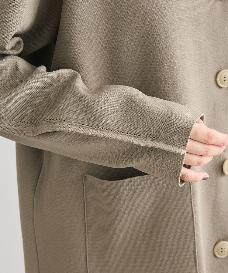 Green Parks「・ELENCARE DUE ニットシングルジャケット」|カーディガン|