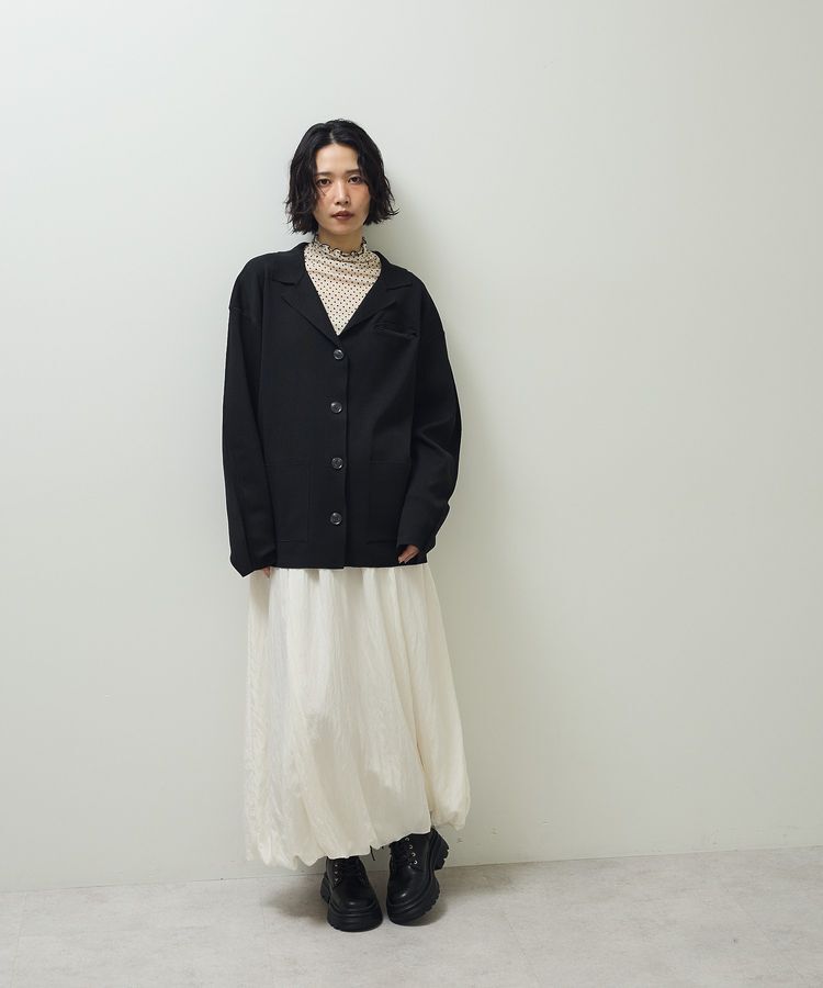 Green Parks「・ELENCARE DUE ニットシングルジャケット」|カーディガン|