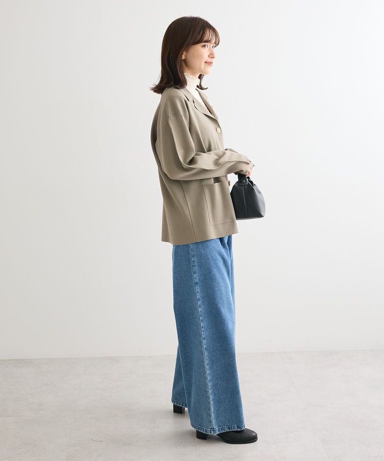 Green Parks「・ELENCARE DUE ニットシングルジャケット」|カーディガン|