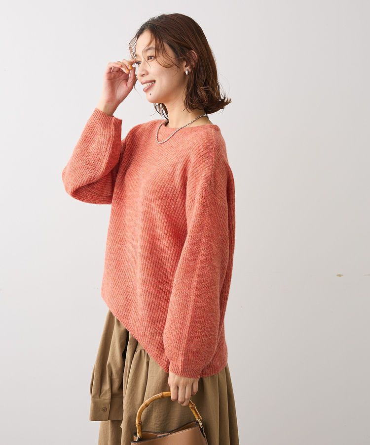 Green Parks「シアーゆったりニットプルオーバー」|ニット・セーター|