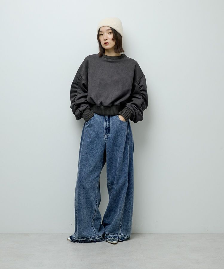 Green Parks「・ELENCARE DUE スエードポンチプルオーバー」|Tシャツ・カットソー|