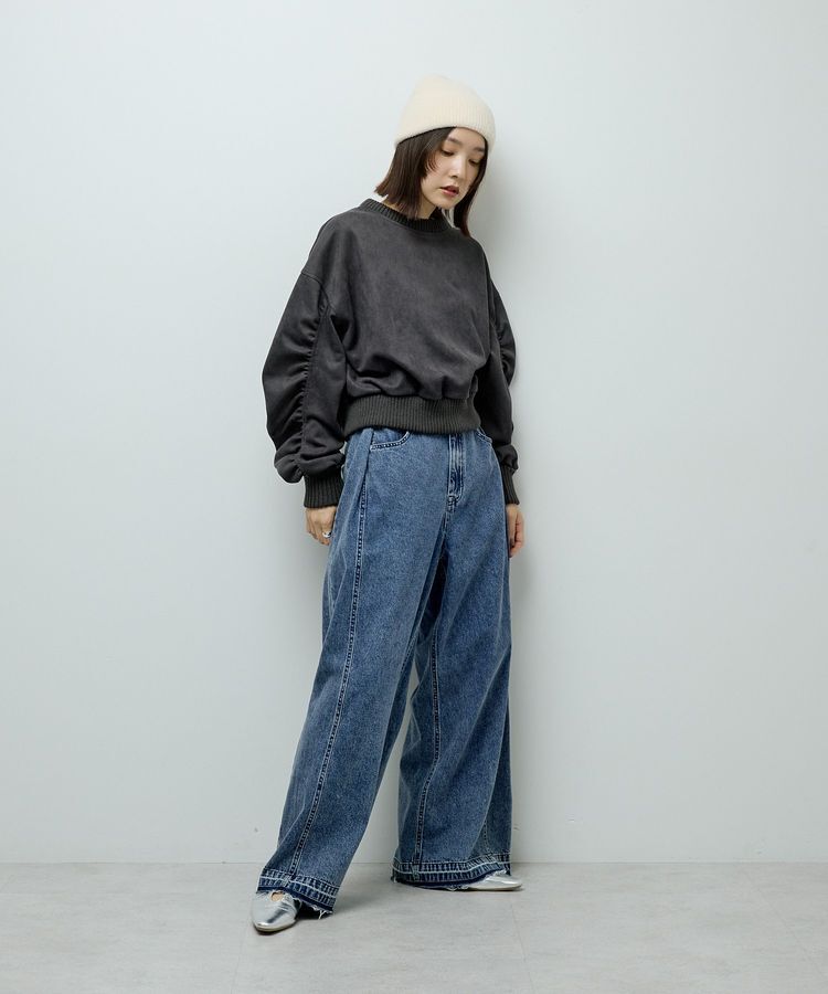 Green Parks「・ELENCARE DUE スエードポンチプルオーバー」|Tシャツ・カットソー|