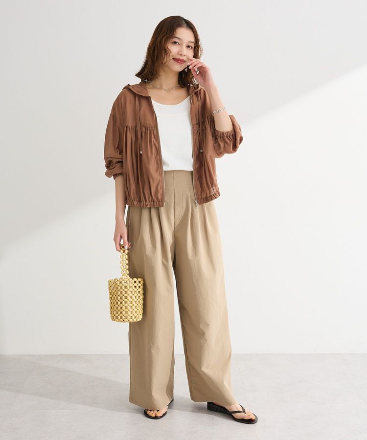 Green Parks「【楽しゃれUV】ツータックイージーパンツ」|その他|