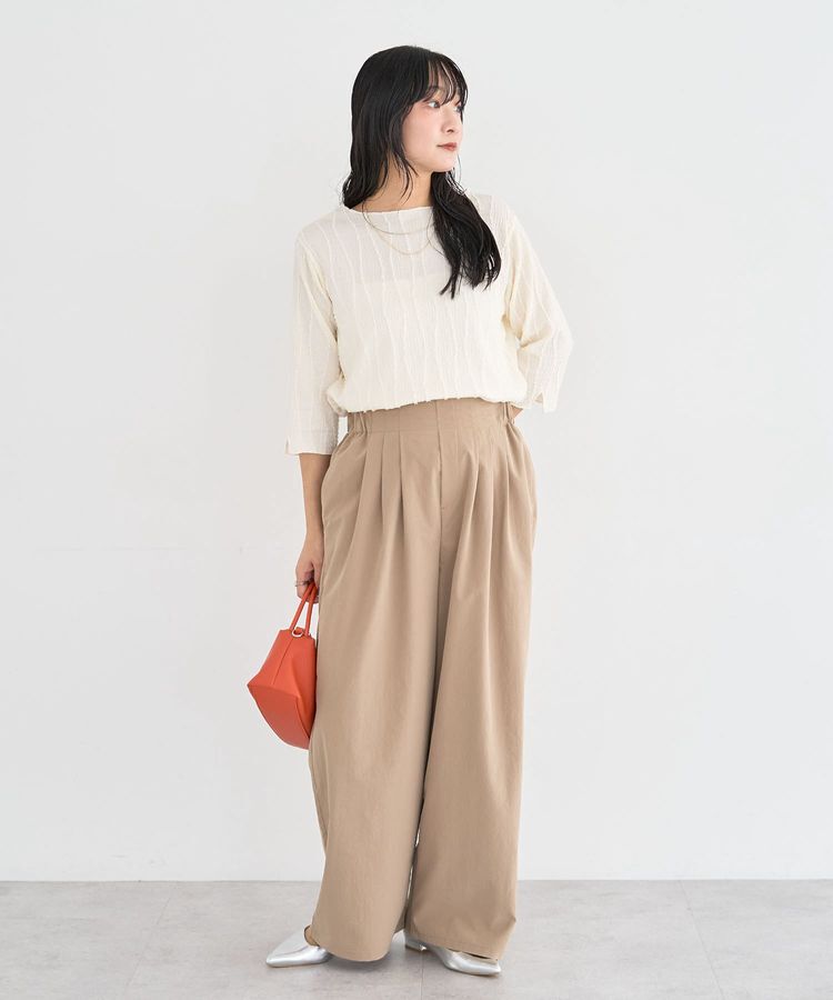 Green Parks「【楽しゃれUV】ツータックイージーパンツ」|その他|