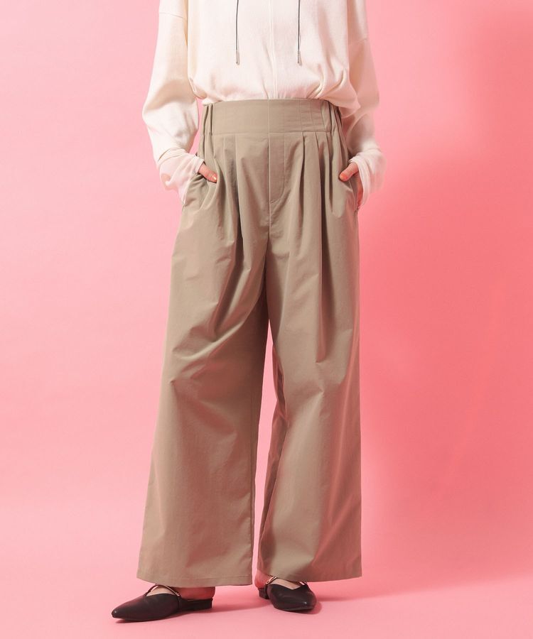 Green Parks「【楽しゃれUV】ツータックイージーパンツ」|その他|