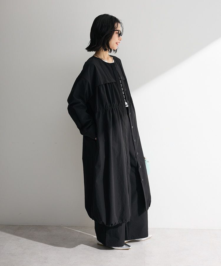 Green Parks「【楽しゃれUV】ギャザードロストワンピース」|ワンピース|