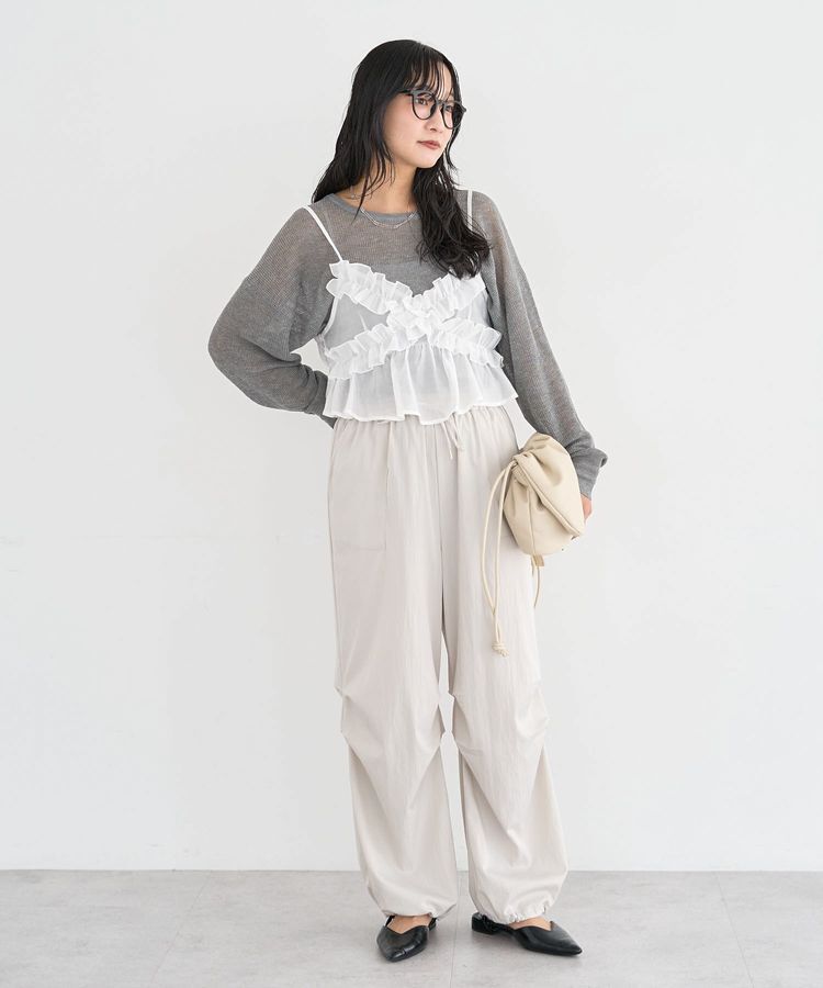 Green Parks「シアーニットプルオーバー」|ニット・セーター|