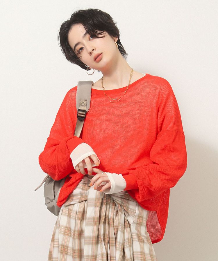 Green Parks「シアーニットプルオーバー」|ニット・セーター|