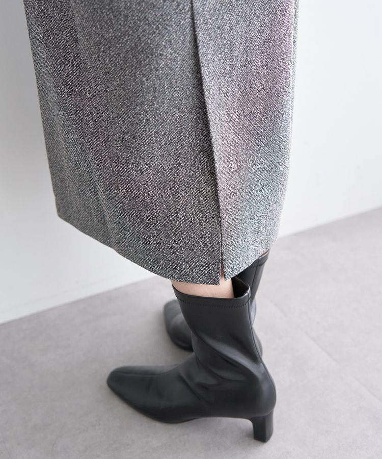 YECCA VECCA「キーネックジャンスカ」|ジャンパースカート|