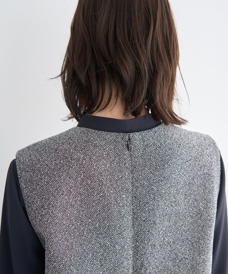 YECCA VECCA「キーネックジャンスカ」|ジャンパースカート|