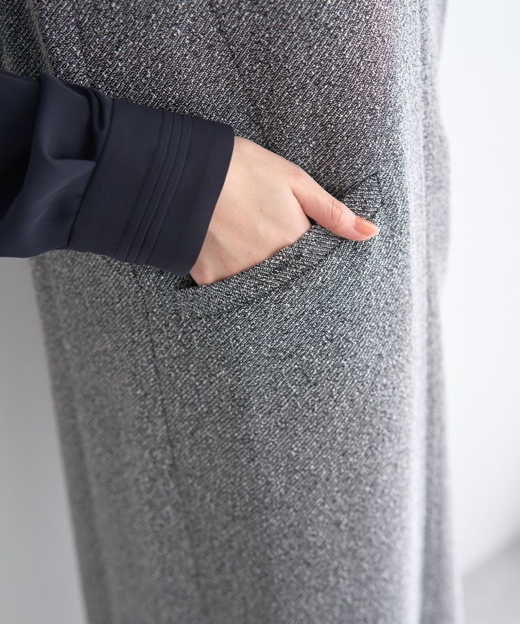 YECCA VECCA「キーネックジャンスカ」|ジャンパースカート|