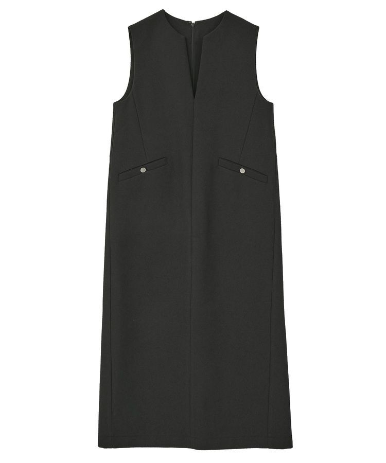 YECCA VECCA「キーネックジャンスカ」|ジャンパースカート|