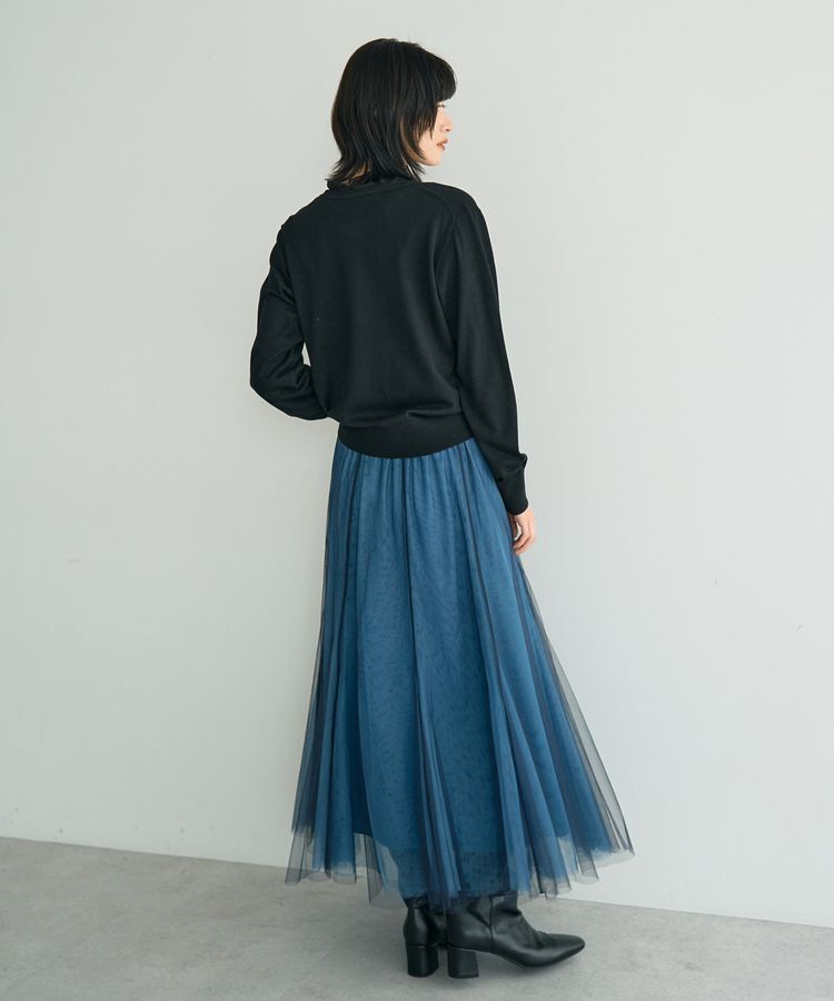 YECCA VECCA「レイヤードチュールマーメイドスカート」|スカート|