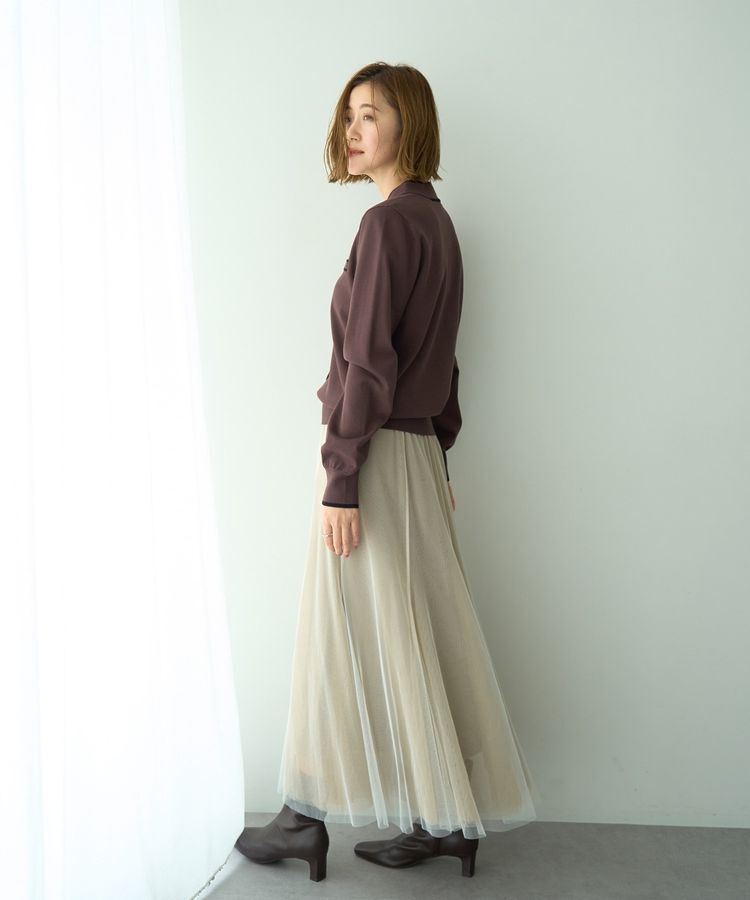 YECCA VECCA「レイヤードチュールマーメイドスカート」|スカート|