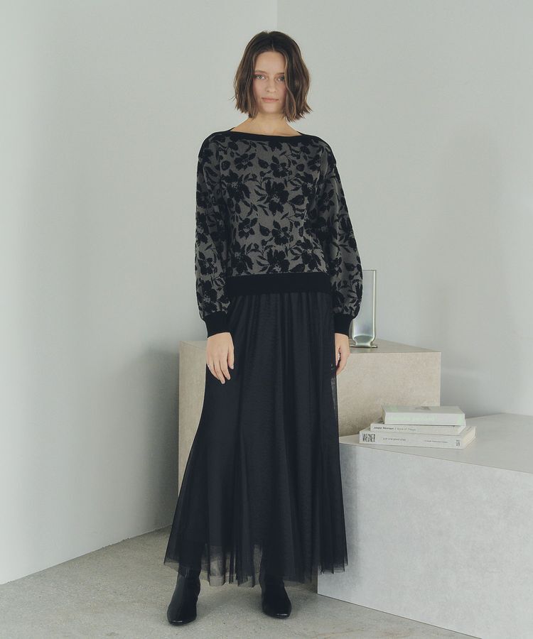 YECCA VECCA「レイヤードチュールマーメイドスカート」|スカート|