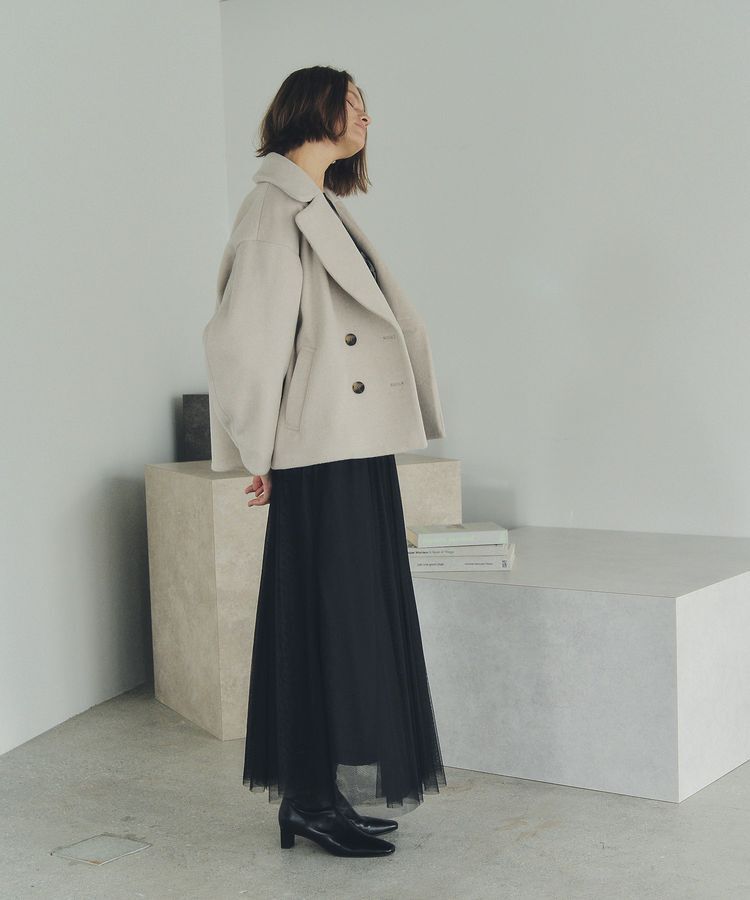 YECCA VECCA「レイヤードチュールマーメイドスカート」|スカート|