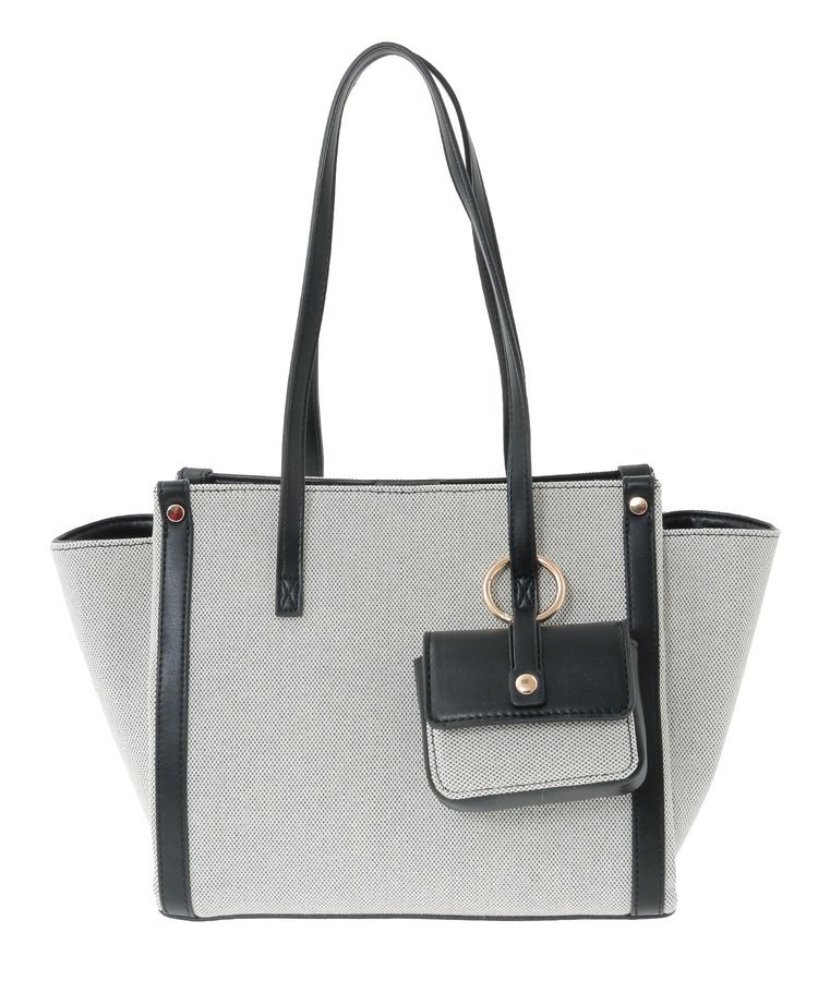 YECCA VECCA「【cache cache】ミニポーチ付きエルガリートート」|トートバッグ|