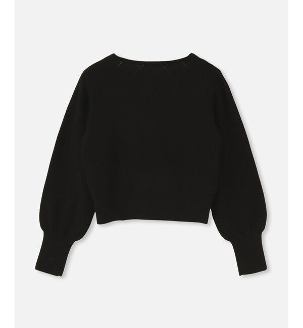 LOULOU WILLOUGHBY「【LOULOU WILLOUGHBY】レイヤードカシュクールプルオーバー」|ニット・セーター|